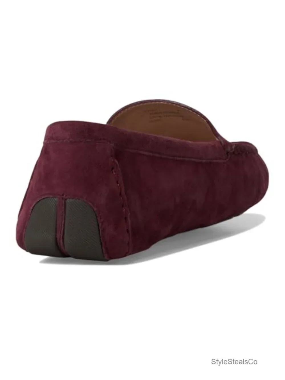 Driving Moc Loafers with Stitch Detailing, Molded Sock Liner, PU Lining,